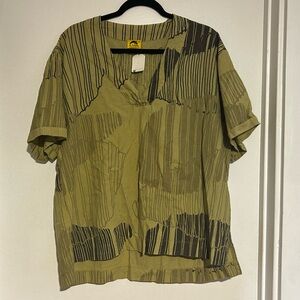 Kealopiko Green Women’s Blouse
